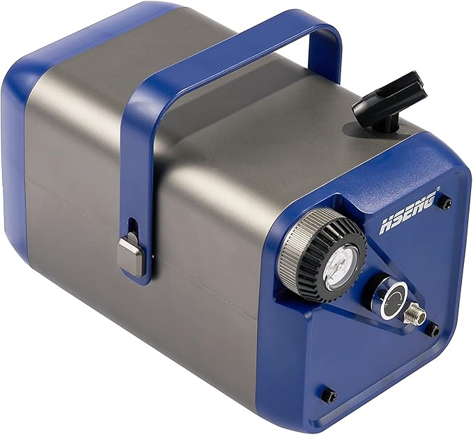 Extra Quiet Airbrush Air Compressor With Built-in Air Tank