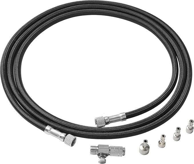 Extra Quiet Airbrush Air Compressor With Built-in Air Tank