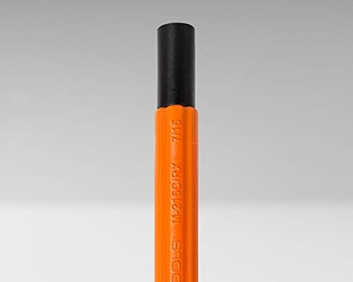 Jonard Tools M-216C/RX, Impact Resistant Round Can Wrench with 7/16" and 3/8" Hex Sockets