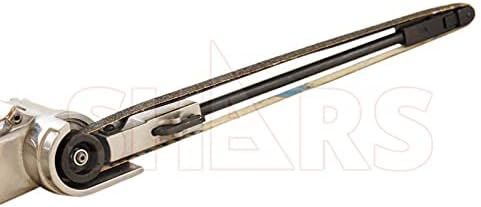 Shars 3/8" x 24" Mini Air Belt Sander with 3 pcs Belts (60, 80, 120 Grit) 202-2420 R