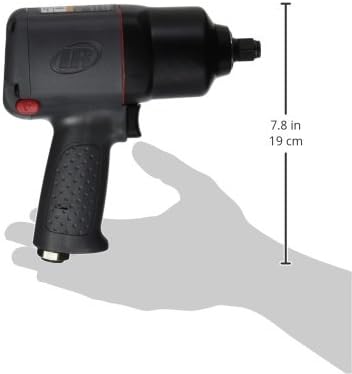 Ingersoll Rand 2130 1/2" Air Impact Wrench, 650 ft-lbs Max Torque, Heavy Duty, Pistol Grip