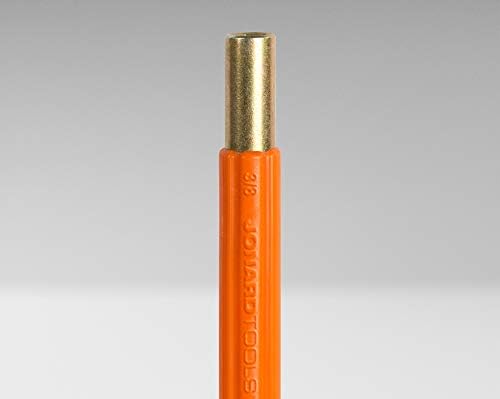 Jonard Tools M-216C/RX, Impact Resistant Round Can Wrench with 7/16" and 3/8" Hex Sockets