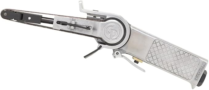 Chicago Pneumatic CP858 - Air Belt Sander Tool, Home Improvement, Woodworking Tools, Polisher, Rust Removal, Heavy Duty, 13 Inch (330 mm), 0.4 HP / 300 W - 18000 RPM
