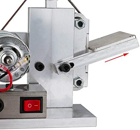 Diy Mini Belt Sander Electric Knife Apex Edge Sharpener Sanding Machine Belts Adapter Polisher Kits 7 Speed Diy Polishing Grinding Machine Power Tools Sander