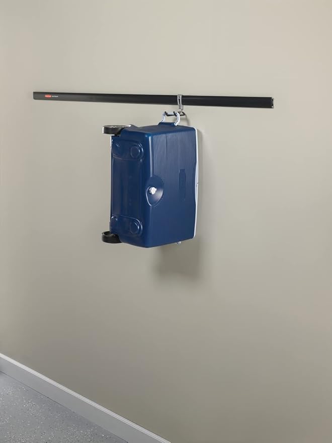 Rubbermaid FastTrack Cord Hook, Garage Organization and Storage, Heavy Duty, Storage for Coolers/Cords/Ropes/Hoses