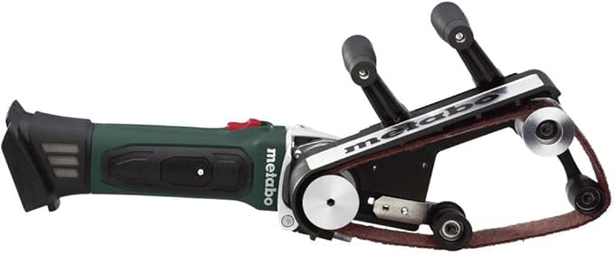 Metabo RB 18 LTX 60 BARE 18V Pipe/Rail Belt Sander/Finisher Bare, Green/Black