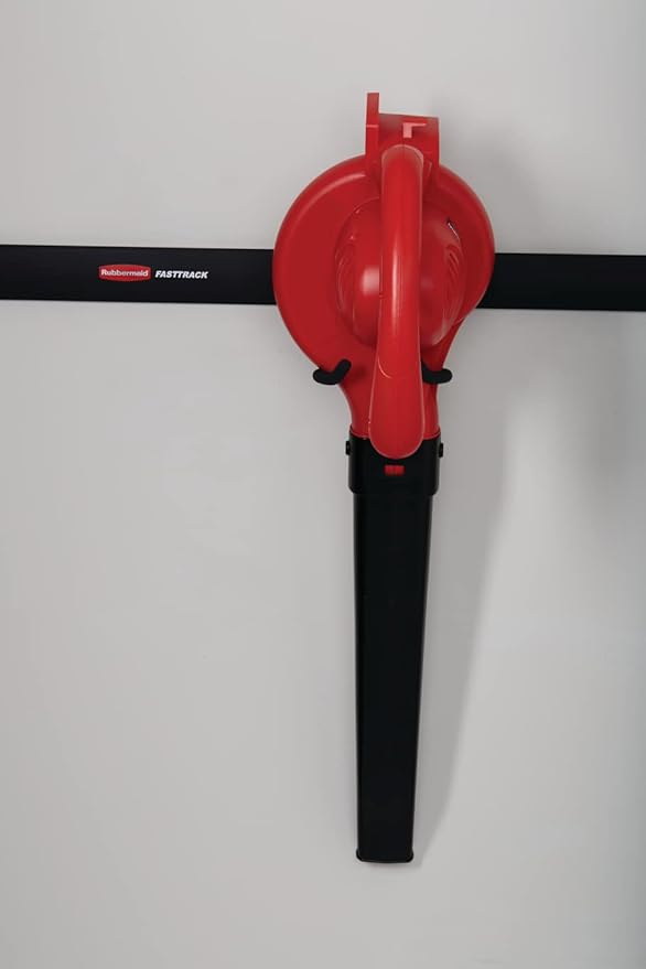 Rubbermaid Garage FastTrack Power Tool Holder, Satin Nickel, Wall Mounted Storage System, Holds up to 50 pounds, for Home/Garage/Tool Organization