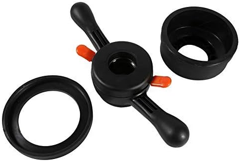 Wheel Balancer Parts Tire Change Tool 36/38/40mm 3/4mm Nut Wheel Balancer Quick Release Wing Nut & Pressure Cup Hub Tire Balancer Wing Nut(Thread Diameter 40mm, Pitch 3mm)
