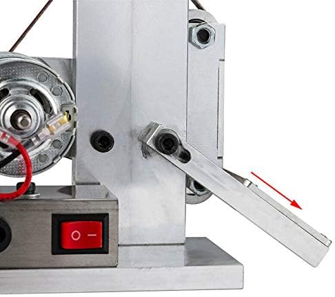 Diy Mini Belt Sander Electric Knife Apex Edge Sharpener Sanding Machine Belts Adapter Polisher Kits 7 Speed Diy Polishing Grinding Machine Power Tools Sander