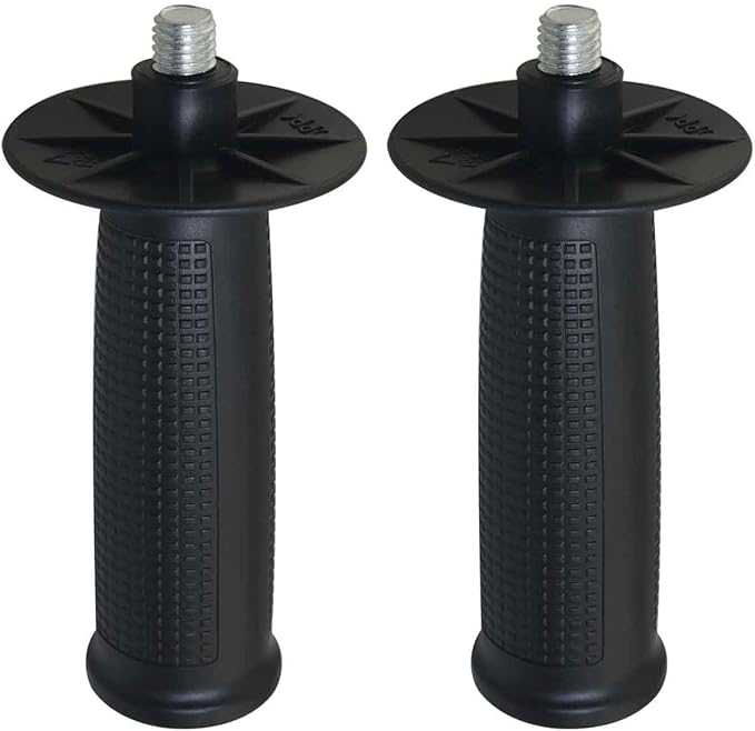 Threaded Plastic Angle Grinder Handle 10mm/0.4 inch Angle Grinder Auxiliary Handle Threaded Angle Grinder Sander Handle Tool Black