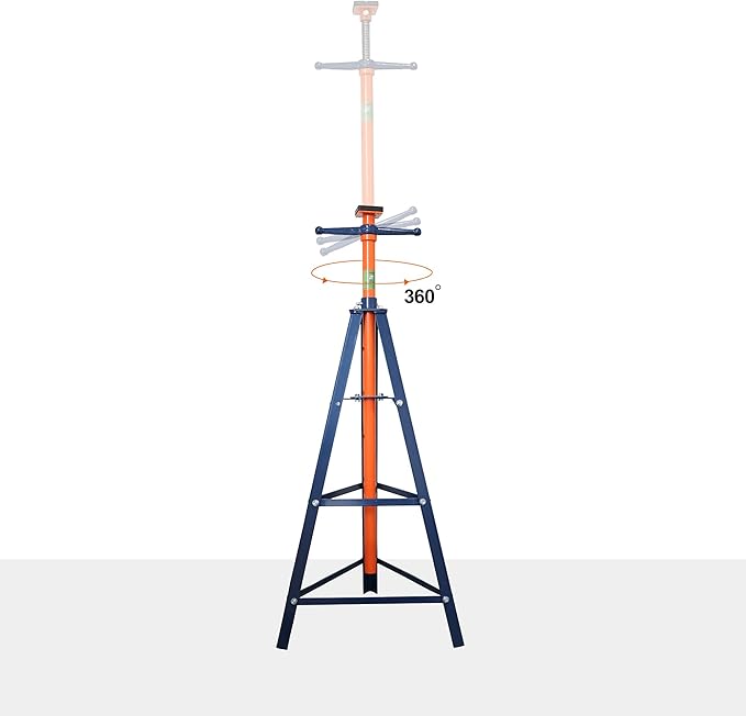 Aain 2 Ton Tripod Underhoist Support Stand, High-Lift Under Hoist Tripod Stand, 4400lb Capacity，Adjustable Height Engine Jack (ET305)