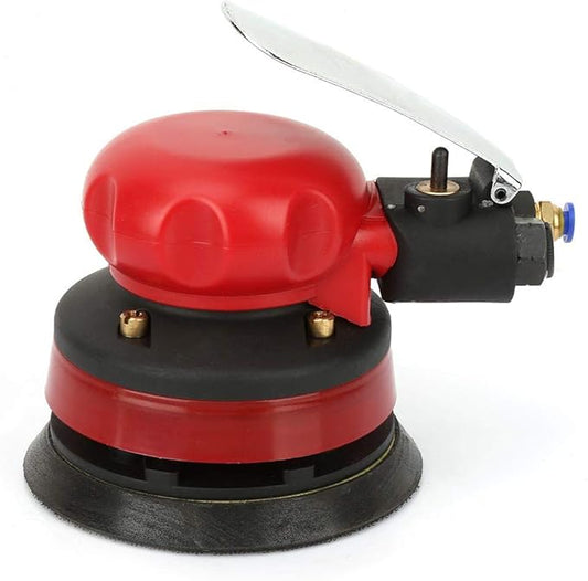 Pneumatic Water Sander, 5" Pneumatic Polisher Air Water Sander 1/4" Inlet Grinding Machine Kit