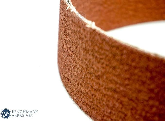 Benchmark Abrasives 2" x 36" Ceramic Sharpening Sanding Belts for Grinding Deburring Polishing Rust Removal on Metal, Stainless Steel, and Carbon Steel, Use with Belt Disc Sander (6 Pack) - 40 Grit