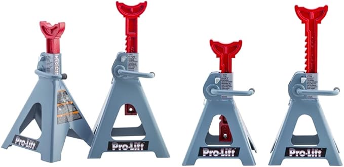 Pro-Lift 3 Ton and 6 Ton Double Locking Pin Jack Stands Bundle