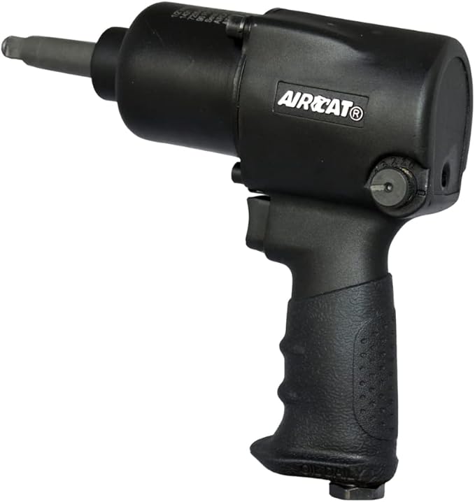 AIRCAT Pneumatic Tools 1431-2: 1/2-Inch Impact Wrench 1,000 ft-lbs of Torque - 2-Inch Extended Anvil