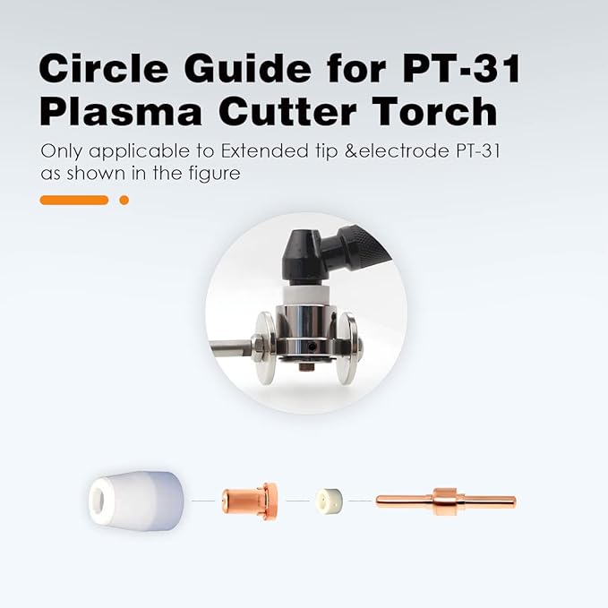 PT-31 Circle Guide LG40Circinus Roller Guide JG-40WSD-40 compasses WheelRoller Guide for PT-31 PlasmaTorch CUT40 CUT50D LGK40Plasma Cutter Torch PK1
