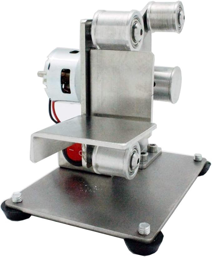OPHIR DIY 100W Mini Belt Sander Electric Polishing Grinding Belt Machine Multifunctional Sander Sanding Machine