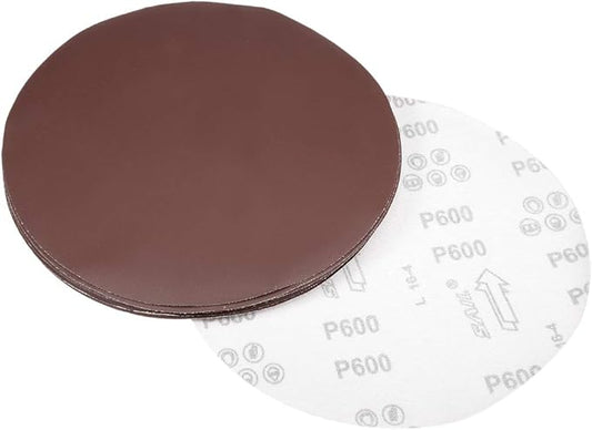 uxcell 9 Inch Sanding Disc 600 Grits Flocking Sandpaper for Sander 10 Pcs