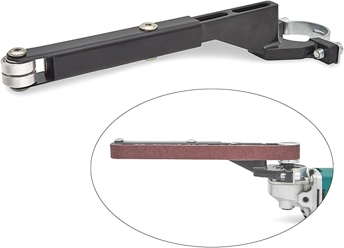 Electric Belt Grinder Belt Sander Attachment Angled Grinder Modified Sand Belt Machine Belt Sander Polisher Belt Sanding Belt Adapter