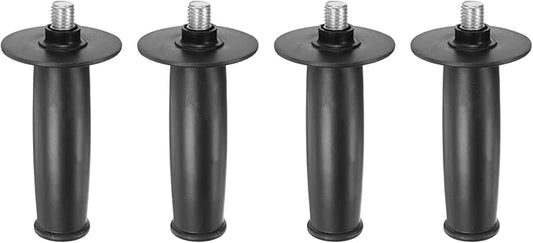HARFINGTON 4pcs Angle Grinder Side Handle 14mm Thread 141mm Length Plastic Angle Grinder Handle Replacement Auxiliary Sander Handle Tool