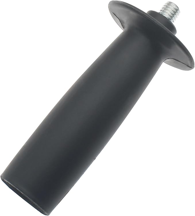 2 Pcs Black M10 Angle Grinder Handle 10mm Thread Angle Grinder Side Handle Angle Grinder Sander Handle Suitable for Angle Grinders.
