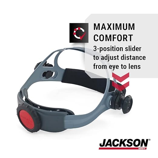 Jackson Safety 370 Replacement Headgear - Welding Helmet Accessories - Adjustable