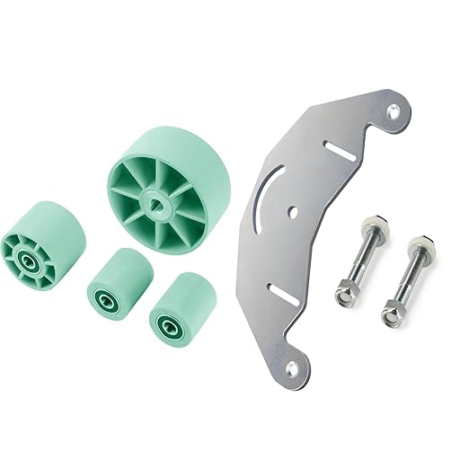 Belt Grinder 2" x 72" Wheel Set, Knife Grinder Wheel Set w/D Plate, Made of Material Glass Filled Nylon, for Belt Sander 4" Drive Wheel 5/8" Bore 3" Tracking 2" Idler Wheels (4"-3"-2")