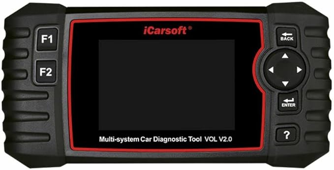 Auto Diagnostic Scanner iCarsoft VOL V2.0 for Volvo/SAAB with ABS Scan,Oil Reset, ABS Bleeding, Injector Coding ect