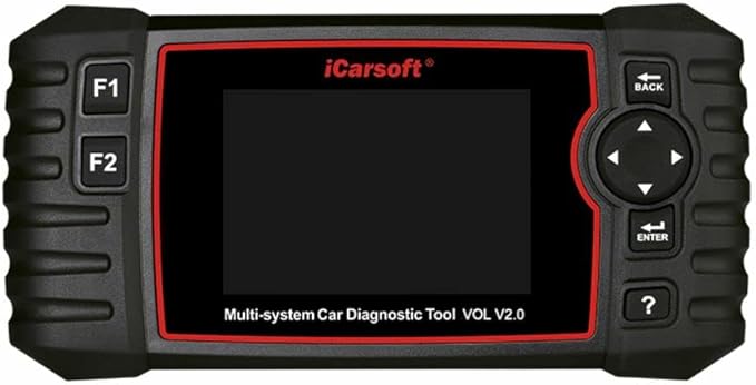 Auto Diagnostic Scanner iCarsoft VOL V2.0 for Volvo/SAAB with ABS Scan,Oil Reset, ABS Bleeding, Injector Coding ect