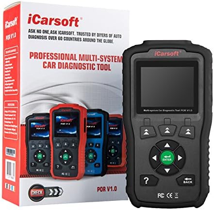 Auto Diagnostic Scanner iCarsoft POR V1.0 for Porsche with Airbag Scan,Oil Service Reset, SAS Reset ect