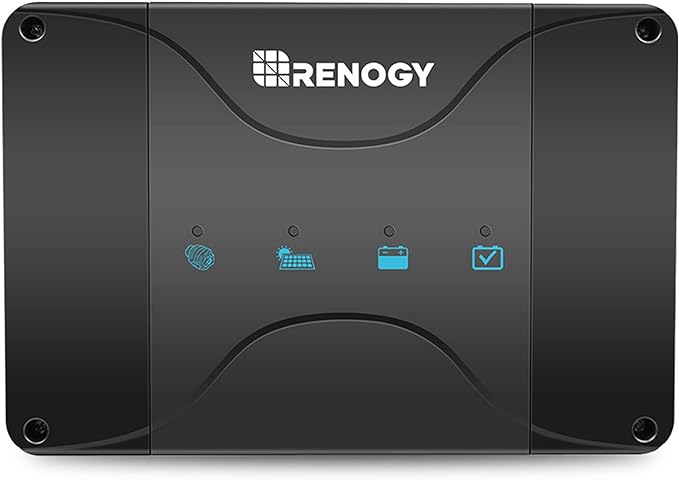 Renogy 12V 30A DC to DC Charger with MPPT, On-Board Battery Charger for Gel, AGM, Flooded and Lithium Batteries, Using Multi-Stage Charging, Charger for Solar Panel and Alternator, in RV, Car, Marine