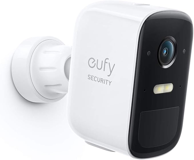 eufy Security, eufyCam 2C Pro Wireless Home Security Add-on Camera, 2K Resolution, 180-Day Battery Life, HomeKit Compatibility, IP67 Weatherproof, Night Vision, and No Monthly Fee.
