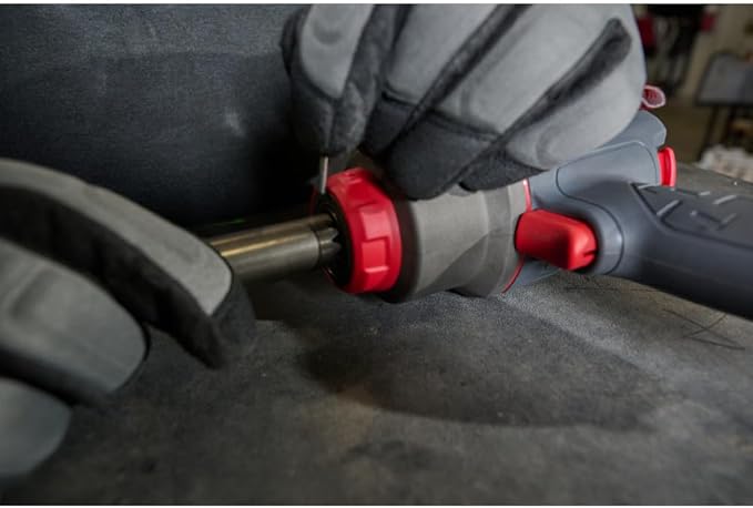 Ingersoll Rand 2236QPTIMAX DXS2 1/2" Air Impact Wrench, Quiet, 1500 ft-lb Torque, Titanium Hammercase, Pin Retainer, Pistol, Interchangeable Anvil, Multi-functional Tool