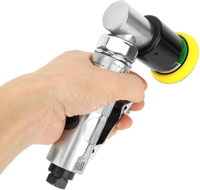 2Inch Random Orbital Air Sander for Auto Body Work, 15000rpm Pneumatic Polisher 4.0cfm 90psi Polishing Tool