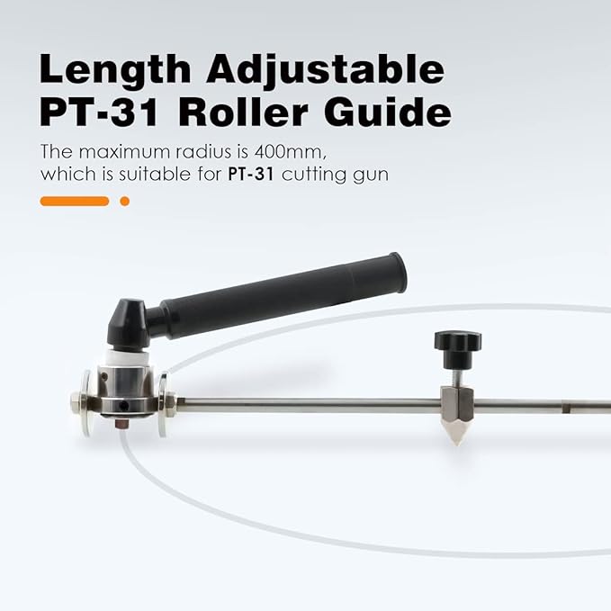 PT-31 Circle Guide LG40Circinus Roller Guide JG-40WSD-40 compasses WheelRoller Guide for PT-31 PlasmaTorch CUT40 CUT50D LGK40Plasma Cutter Torch PK1