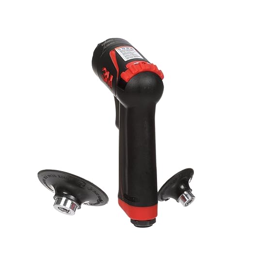3M Pistol Grip Disc Sander, 33577, 18,000 RPM, 50mm and 75mm, 1 per box, Automotive Tool for Abrasive Disc Grinding, Weld Cleanup, Paint-Stripping