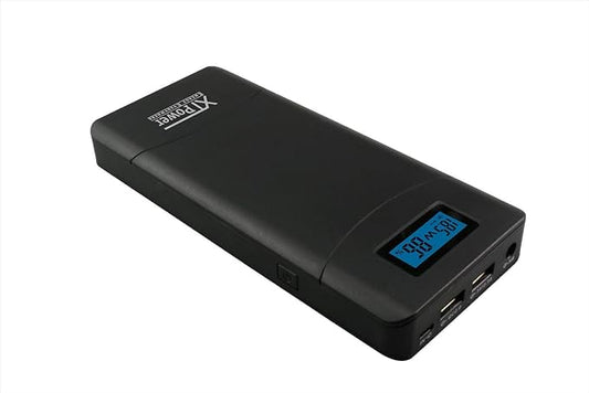 XT-20000QC3 PowerBank Modern DC/USB Battery with 20100mAh - 5V USB incl. Quick Charge 3.0 - DC 12V to 24V for Laptops, Tablets, Samsung, iPhone, and More!
