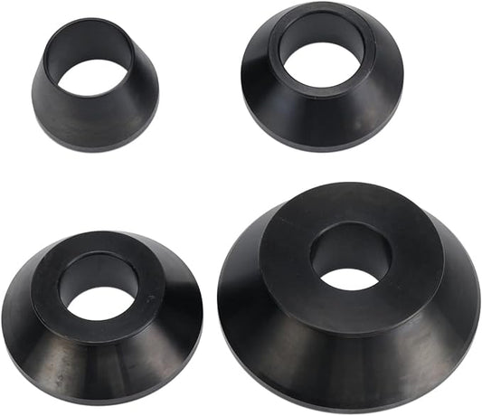 Wheel Balancer Cone, 4 pcs Tire Balancing Machine Cones Set,36 mm Manual Tire Changer Centering Cone #45 Carbon Steel for 36 mm Shaft for Car Truck SUV