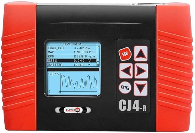 CJ4-R OBDII/CAN Automotive Scanner Diagnostic Scantool, with 2-Channel Oscilloscope