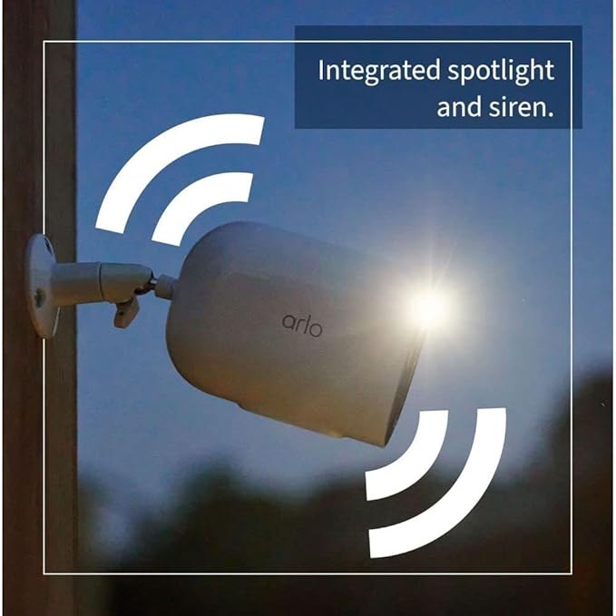 Arlo Go 2 Camera Housing Certified Accessory - Security Camera Skin, Works Go 2 Wireles Camera Only, Black - VMA3800H