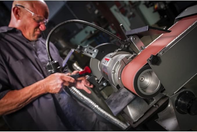 JET Variable Speed 8" Grinder and 4" x 36" Belt Sander, 1 HP, 115/230V 1Ph (Model IBGB-436VS)