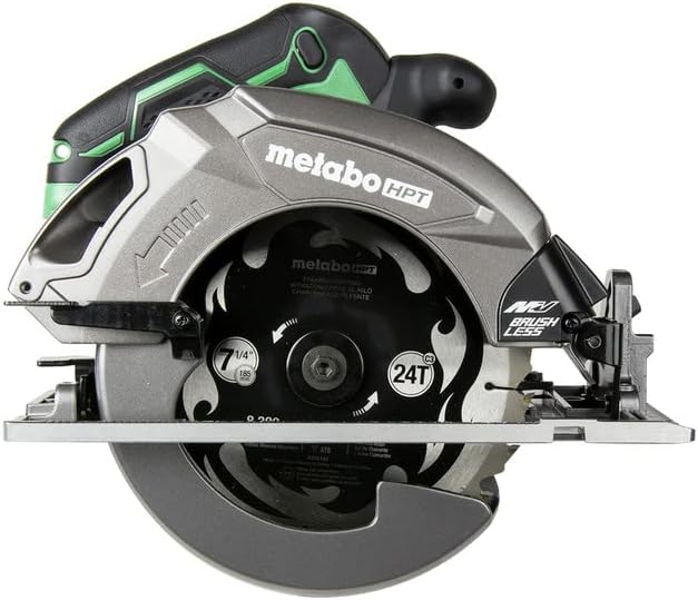Metabo HPT 36V MultiVolt™ Cordless Circular Saw | 7-1/4-in | Tool Body Only | C3607DAQ4
