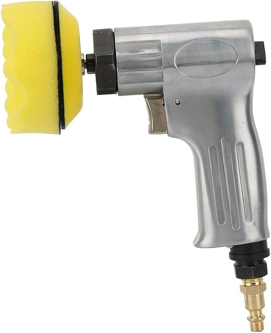 3 Inch Mini Air Angle Sander,2000RPM Professional Pneumatic Sander Polisher,with Grinding Disc,for Wood, Stone, Hardware, Crafts, etc