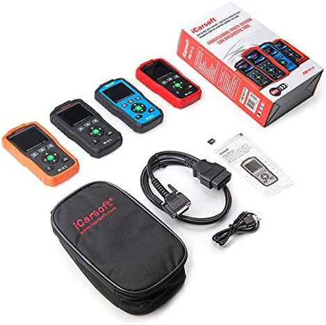 Auto Diagnostic Scanner iCarsoft POR V1.0 for Porsche with Airbag Scan,Oil Service Reset, SAS Reset ect Blue