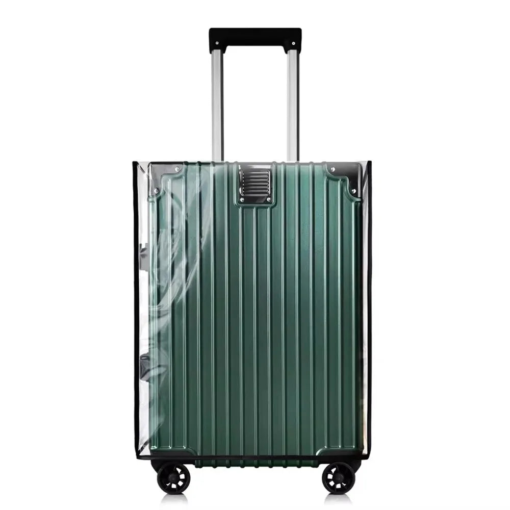 [no.5] Transparent PVC Luggage Protector Cover – Waterproof & Dustproof Suitcase Cover for 18–30 Inch Travel Bags