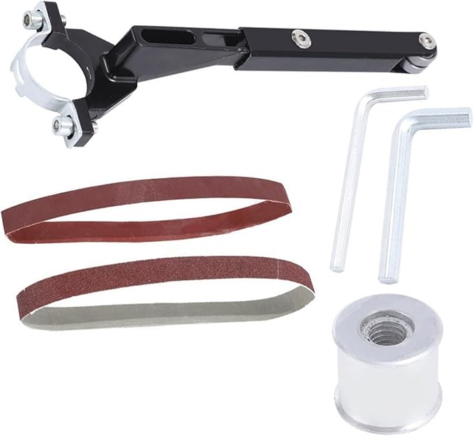 Electric Belt Grinder Belt Sander Attachment Angled Grinder Modified Sand Belt Machine Belt Sander Polisher Belt Sanding Belt Adapter