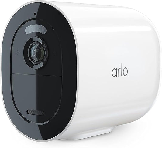 Arlo Go 2 - Wireless Cellular Outdoor Security Camera with Color Night Vision, Rechargeable Battery, 2-Way Audio & LTE or Wi-Fi Capability - White, 1 Pack, VML2030