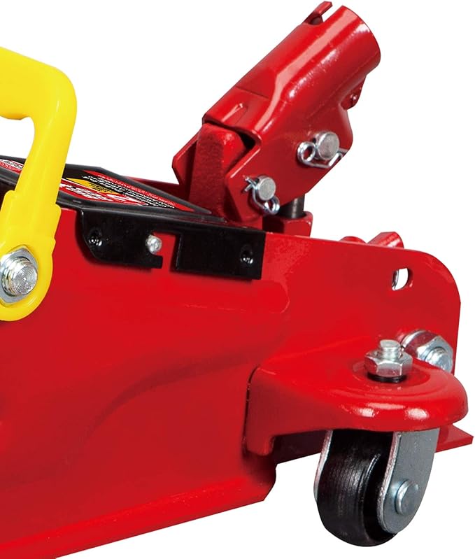 BIG RED T82002-BR Torin Hydraulic Trolley Service/Floor Jack, 2 Ton (4,000 lb) Capacity, Red
