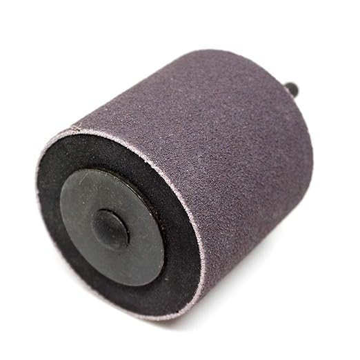 Benchmark Abrasives 2" x 2" Aluminum Oxide Sanding Bands, Spiral Bands Rotary Sander Attachment for Drill & Die Grinder, Metal Polishing, Sanders for Woodworking - Sander Tool (10 Pack), 120 Grit
