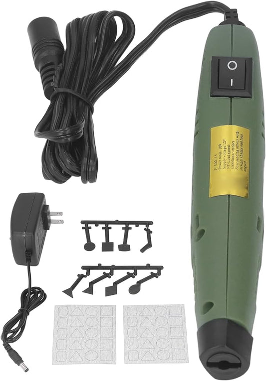 P‑500‑15 Mini Power Sander, 100‑240V Mini Pen Sander DIY Sanding Pen Polishing Machine Multipurpose Rotary Tools for Grinding Polishing